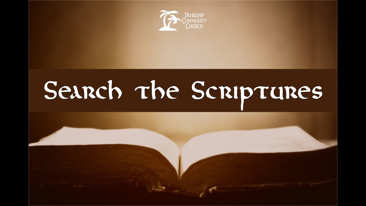 Search The Scriptures